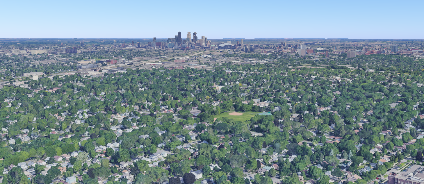 Longfellow Minneapolis Satellite View